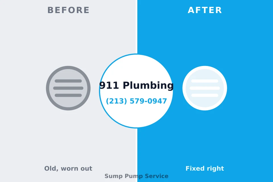 Before and after: plumbing repair Westworth Village, TX